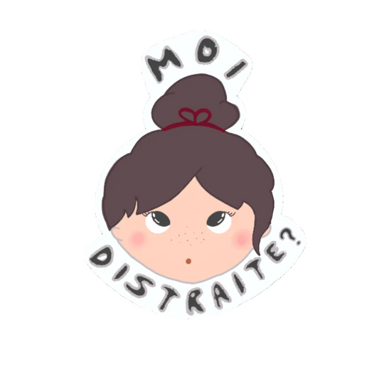Stickers ~ Moi, Distraite ?